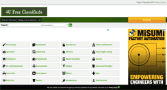 Desktop Screenshot of 4ufreeclassifiedads.com