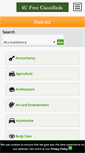 Mobile Screenshot of 4ufreeclassifiedads.com